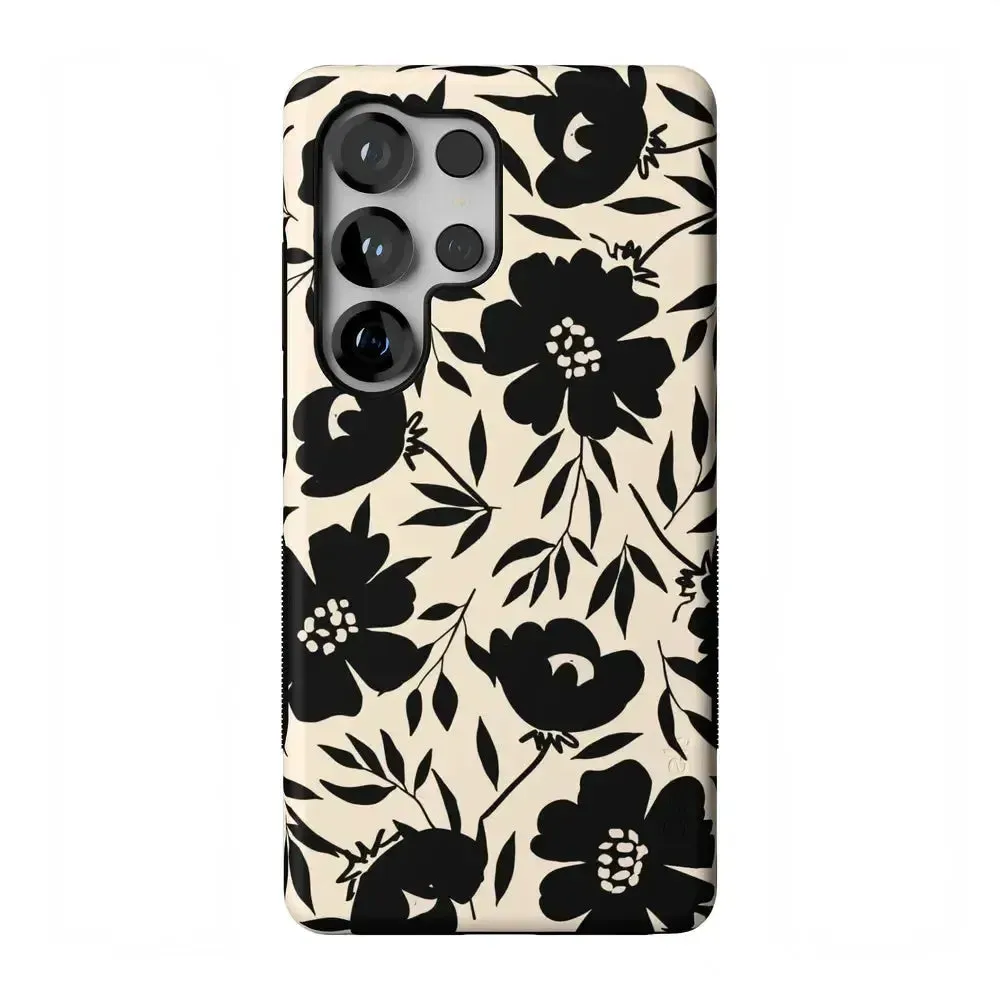Flash Sale Dark Fantasy | Contrast Floral Case  Limited Stock!
