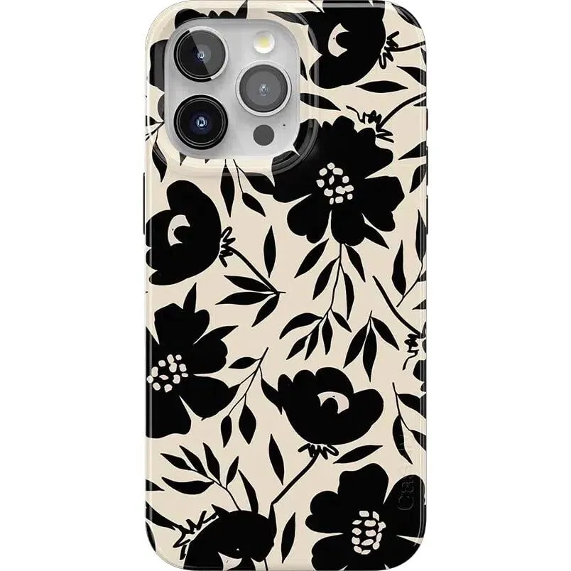 Flash Sale Dark Fantasy | Contrast Floral Case  Limited Stock!