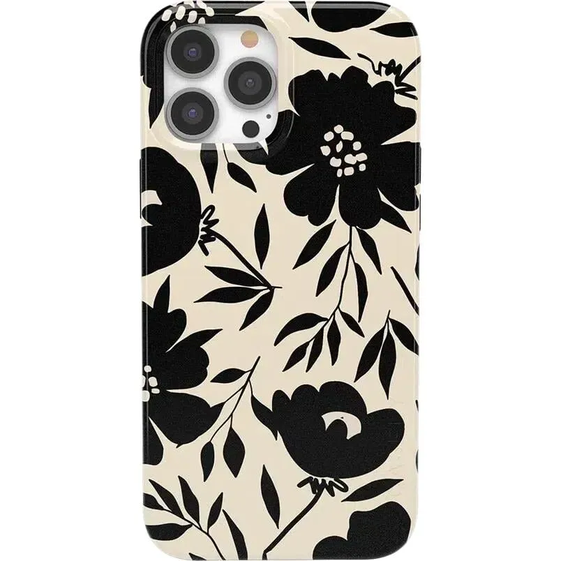 Flash Sale Dark Fantasy | Contrast Floral Case  Limited Stock!
