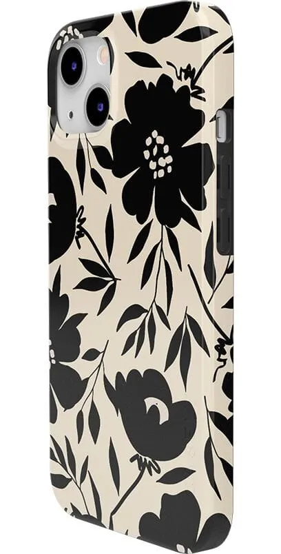 Flash Sale Dark Fantasy | Contrast Floral Case  Limited Stock!