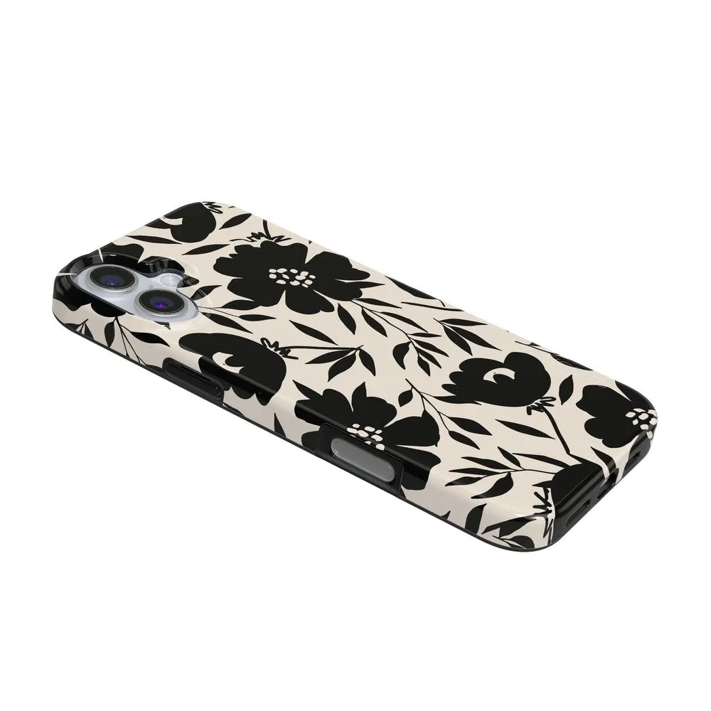 Flash Sale Dark Fantasy | Contrast Floral Case  Limited Stock!