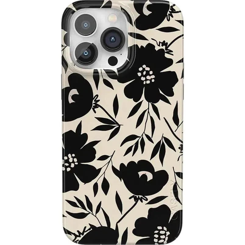 Flash Sale Dark Fantasy | Contrast Floral Case  Limited Stock!