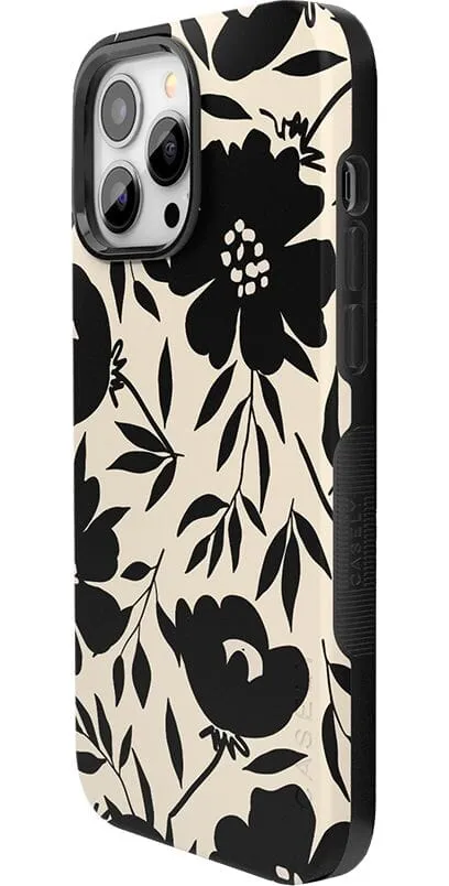 Flash Sale Dark Fantasy | Contrast Floral Case  Limited Stock!