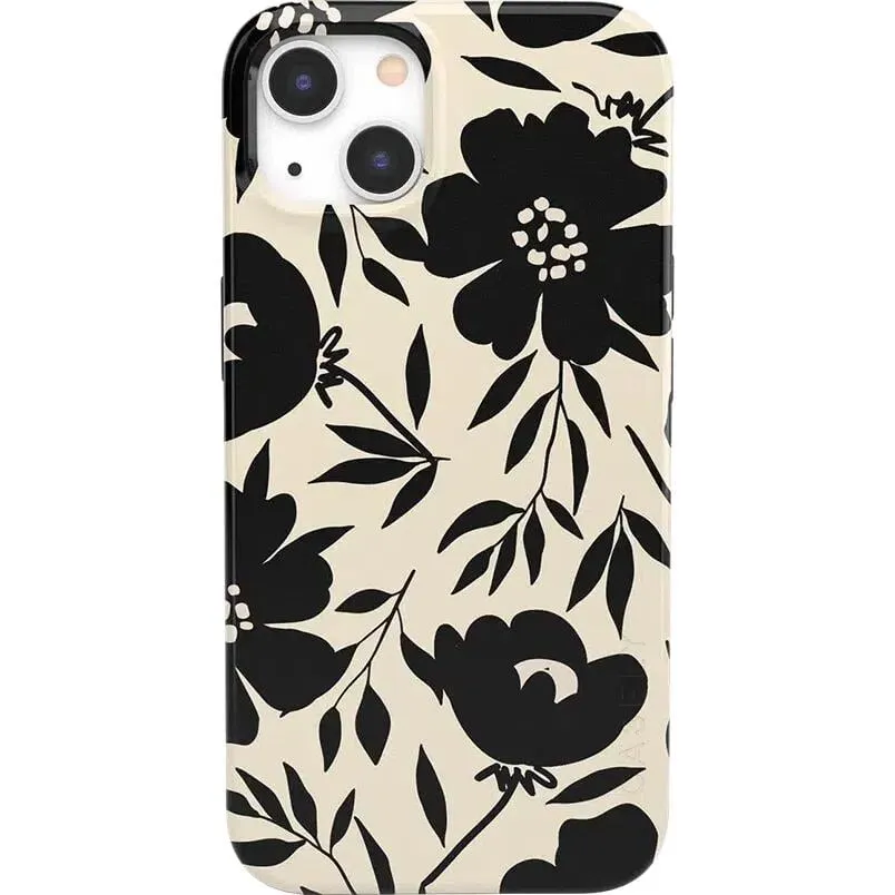 Flash Sale Dark Fantasy | Contrast Floral Case  Limited Stock!