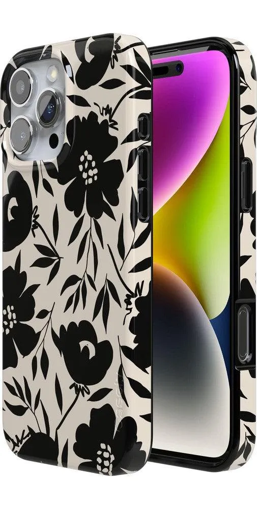 Flash Sale Dark Fantasy | Contrast Floral Case  Limited Stock!