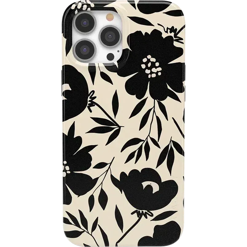 Flash Sale Dark Fantasy | Contrast Floral Case  Limited Stock!