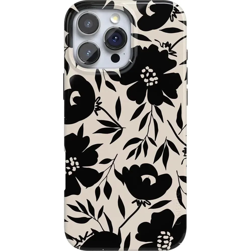 Flash Sale Dark Fantasy | Contrast Floral Case  Limited Stock!