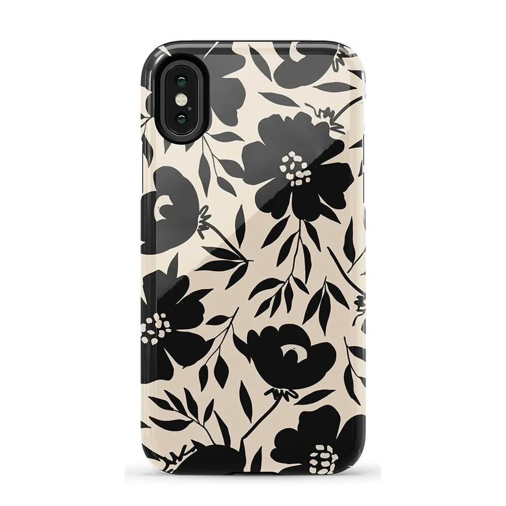 Flash Sale Dark Fantasy | Contrast Floral Case  Limited Stock!
