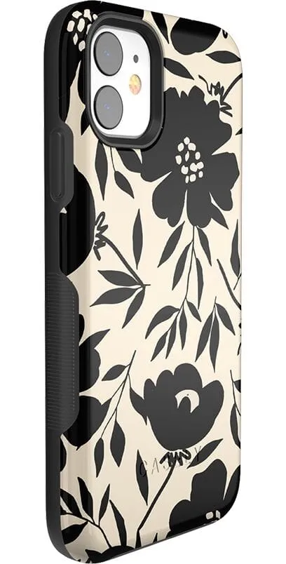 Flash Sale Dark Fantasy | Contrast Floral Case  Limited Stock!