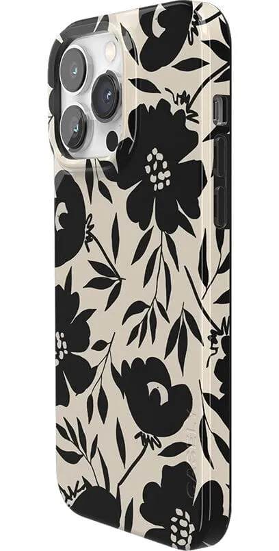 Flash Sale Dark Fantasy | Contrast Floral Case  Limited Stock!