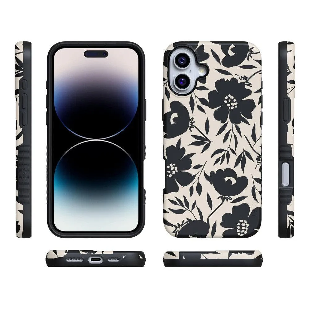Flash Sale Dark Fantasy | Contrast Floral Case  Limited Stock!
