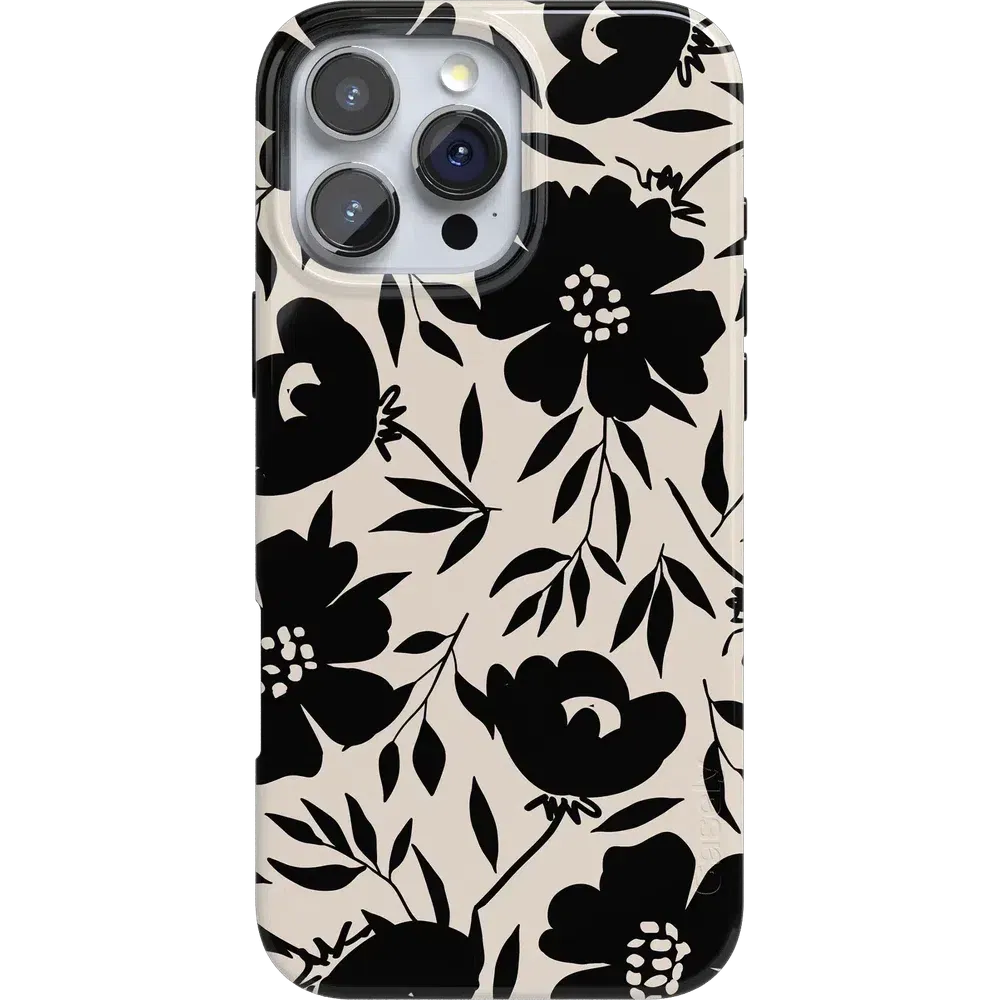 Flash Sale Dark Fantasy | Contrast Floral Case  Limited Stock!