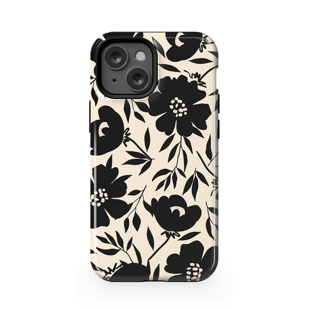 Flash Sale Dark Fantasy | Contrast Floral Case  Limited Stock!