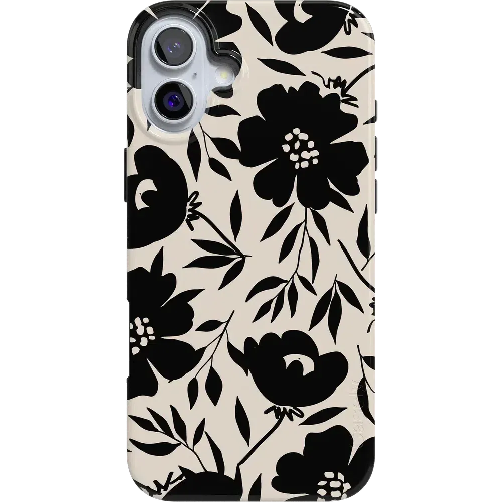 Flash Sale Dark Fantasy | Contrast Floral Case  Limited Stock!