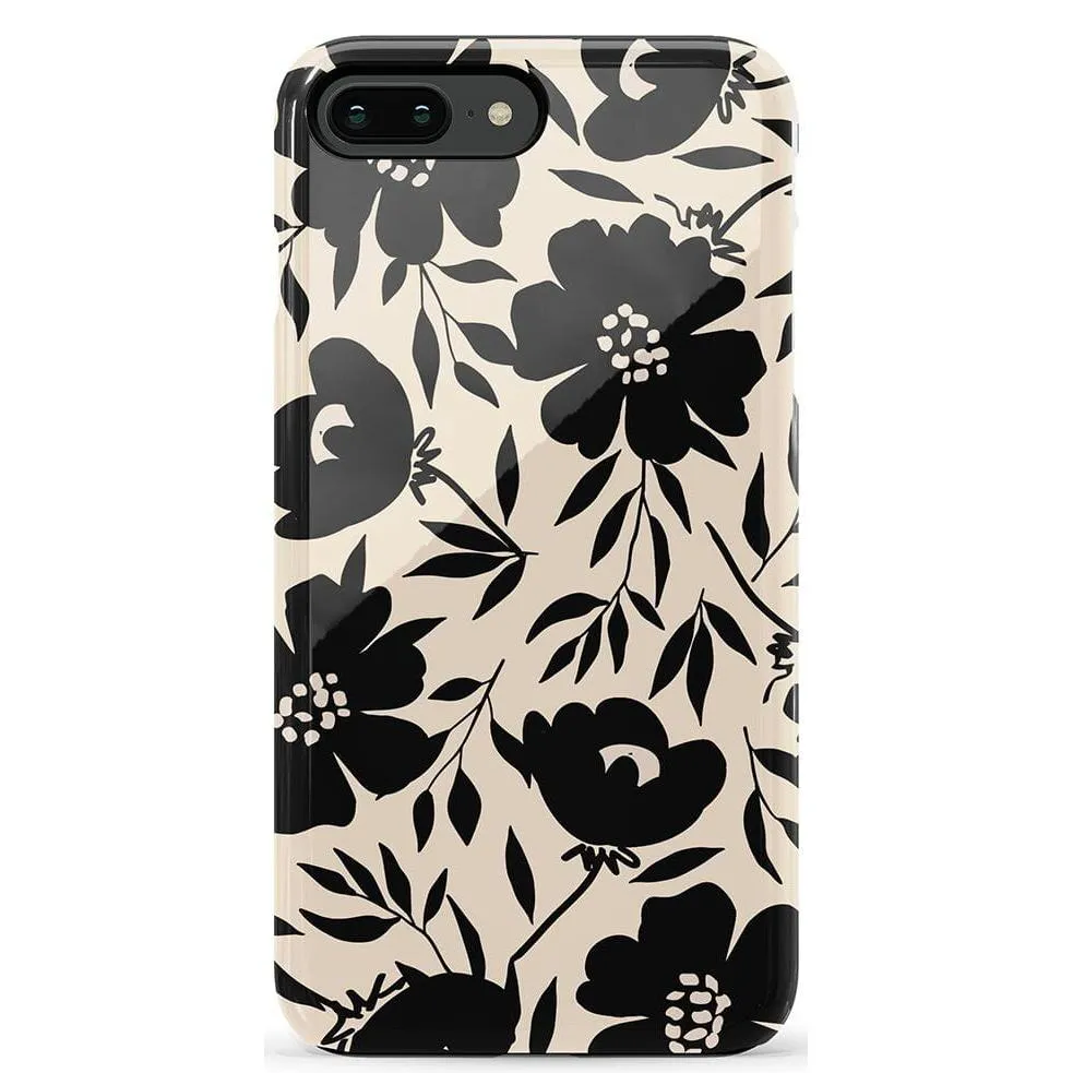 Flash Sale Dark Fantasy | Contrast Floral Case  Limited Stock!