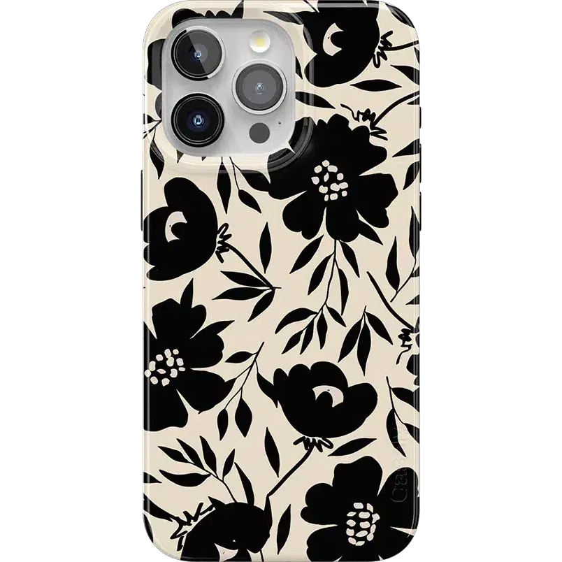 Flash Sale Dark Fantasy | Contrast Floral Case  Limited Stock!