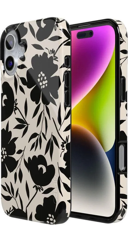 Flash Sale Dark Fantasy | Contrast Floral Case  Limited Stock!