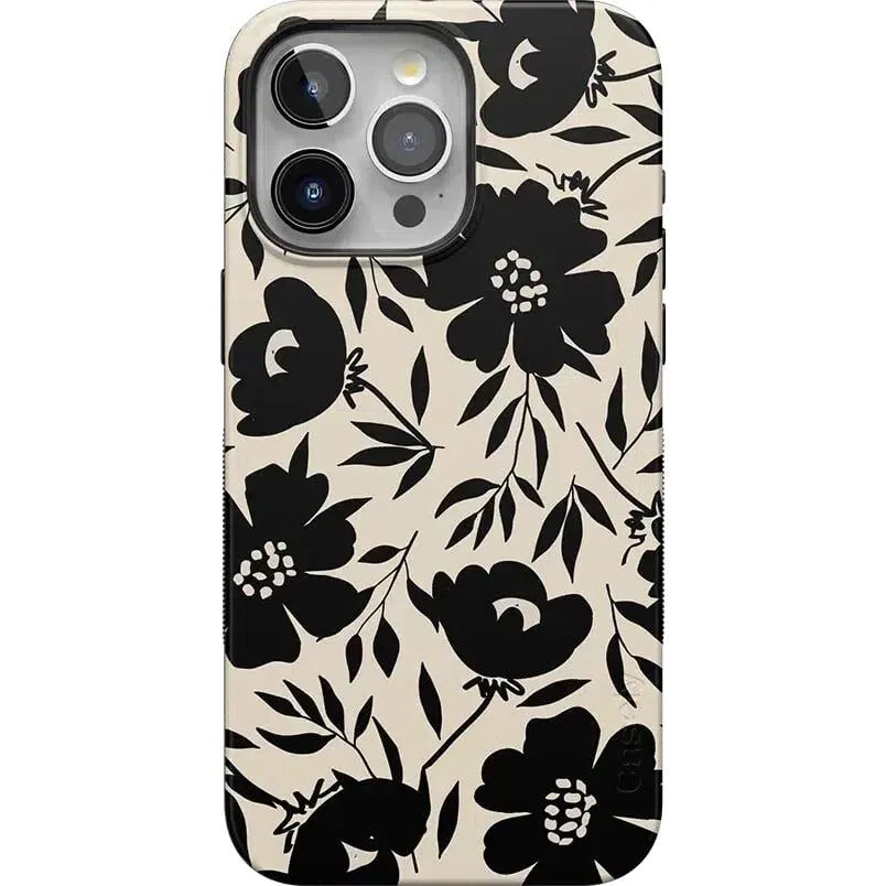 Flash Sale Dark Fantasy | Contrast Floral Case  Limited Stock!