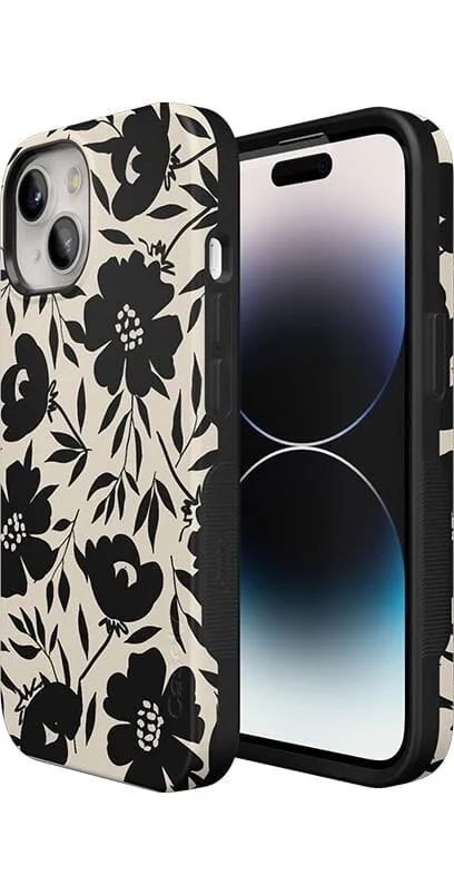 Flash Sale Dark Fantasy | Contrast Floral Case  Limited Stock!