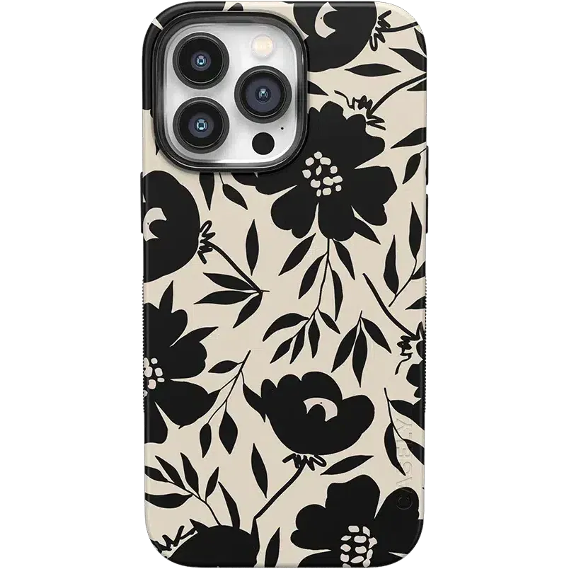 Flash Sale Dark Fantasy | Contrast Floral Case  Limited Stock!