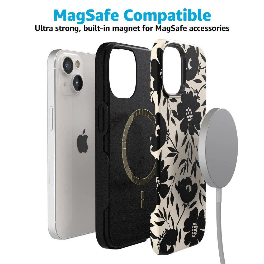 Flash Sale Dark Fantasy | Contrast Floral Case  Limited Stock!