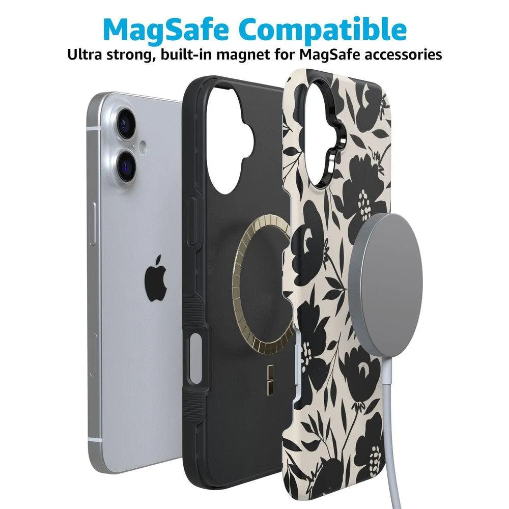 Flash Sale Dark Fantasy | Contrast Floral Case  Limited Stock!