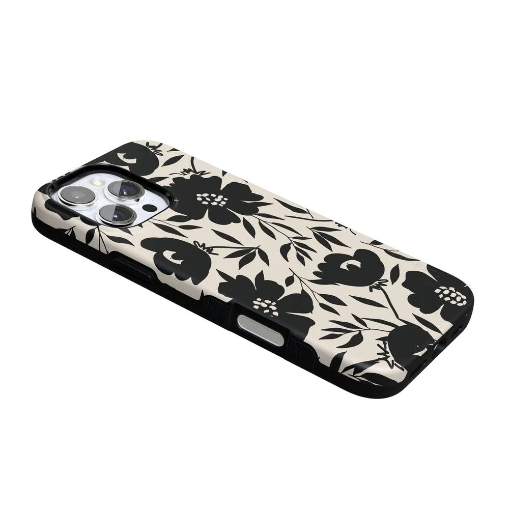 Flash Sale Dark Fantasy | Contrast Floral Case  Limited Stock!