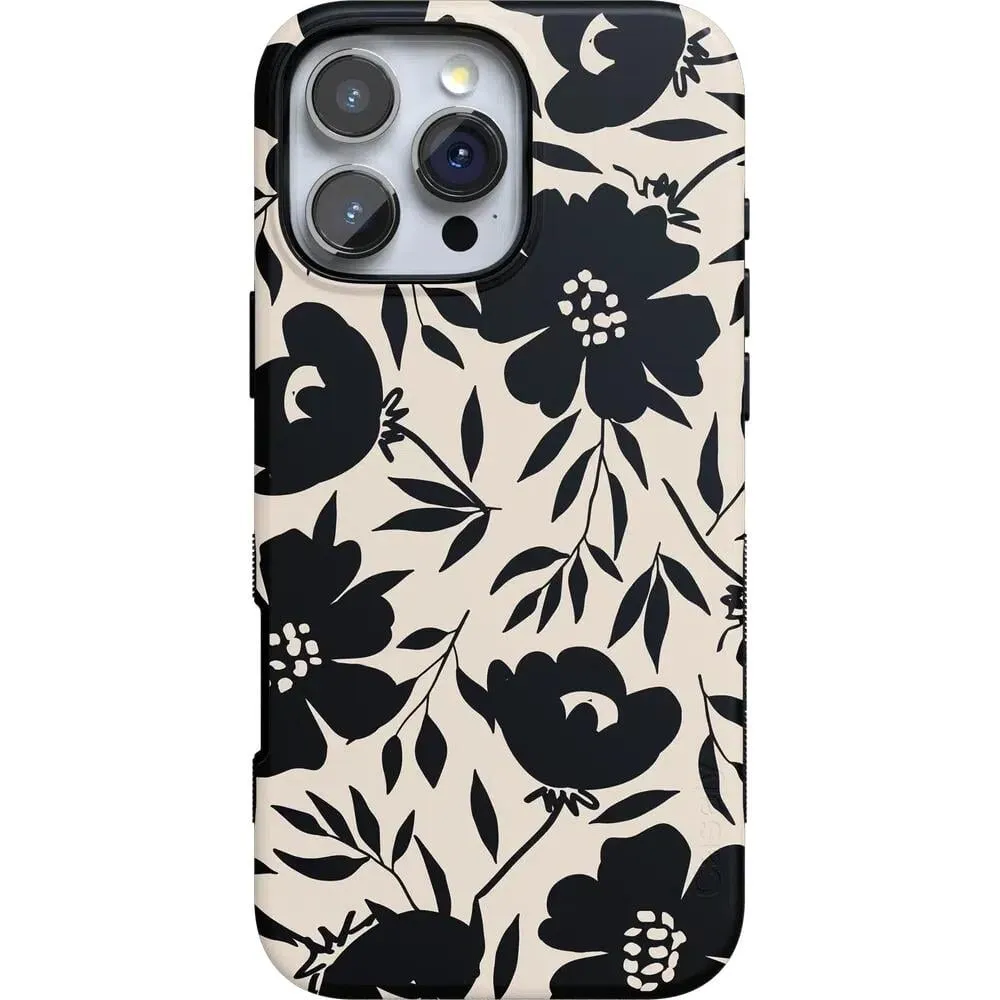 Flash Sale Dark Fantasy | Contrast Floral Case  Limited Stock!