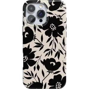 Flash Sale Dark Fantasy | Contrast Floral Case  Limited Stock!