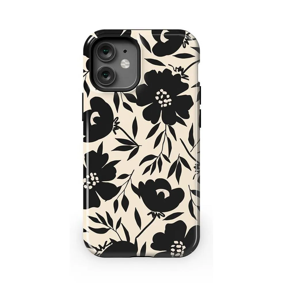 Flash Sale Dark Fantasy | Contrast Floral Case  Limited Stock!