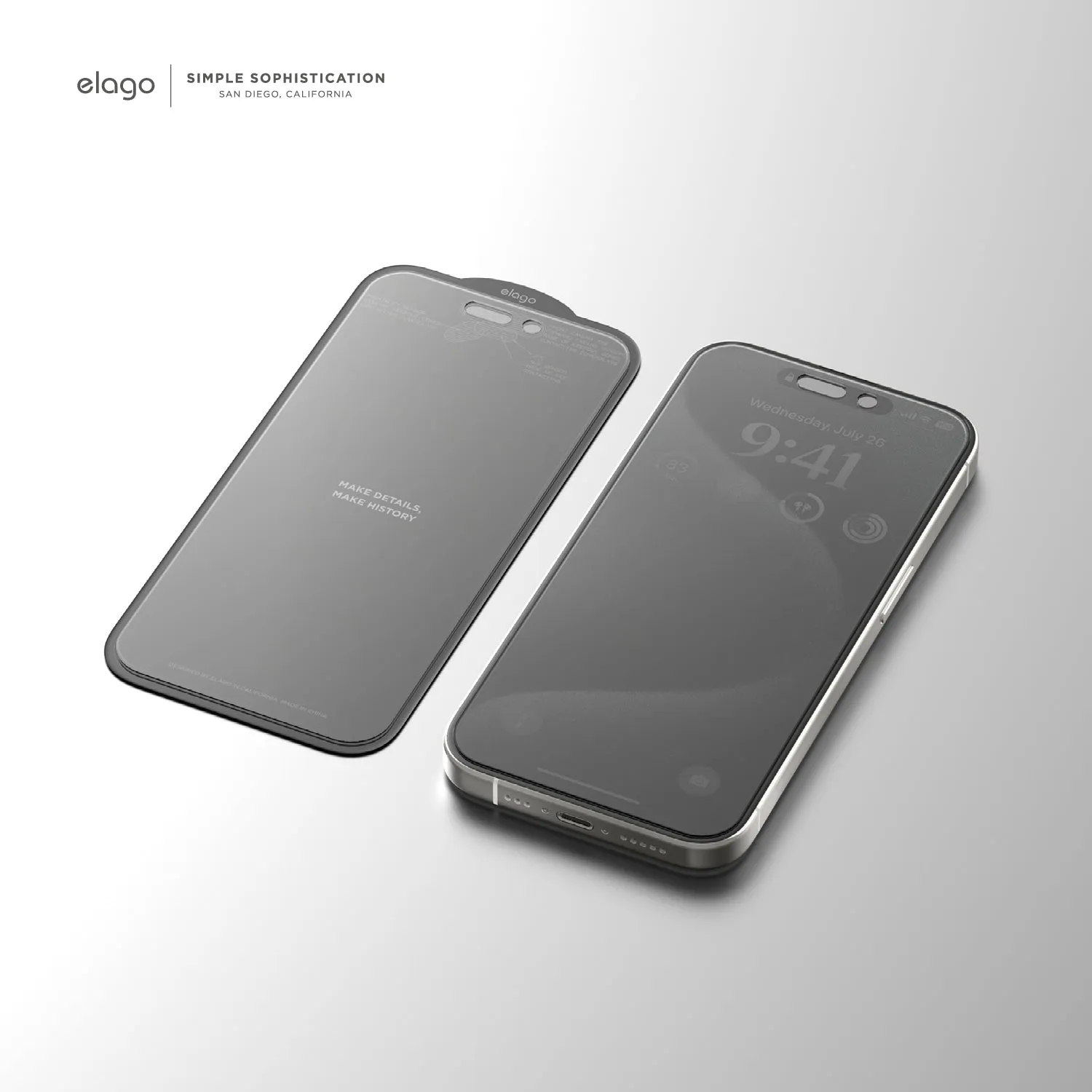 Flash Sale! elago Privacy Glass and Screen Protector for iPhone 15 Pro Max  Limited Availability!