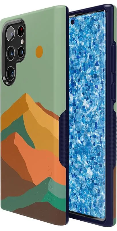 Flash Sale Endless Peaks | Colorblock Mountain Samsung Case  Almost Gone!