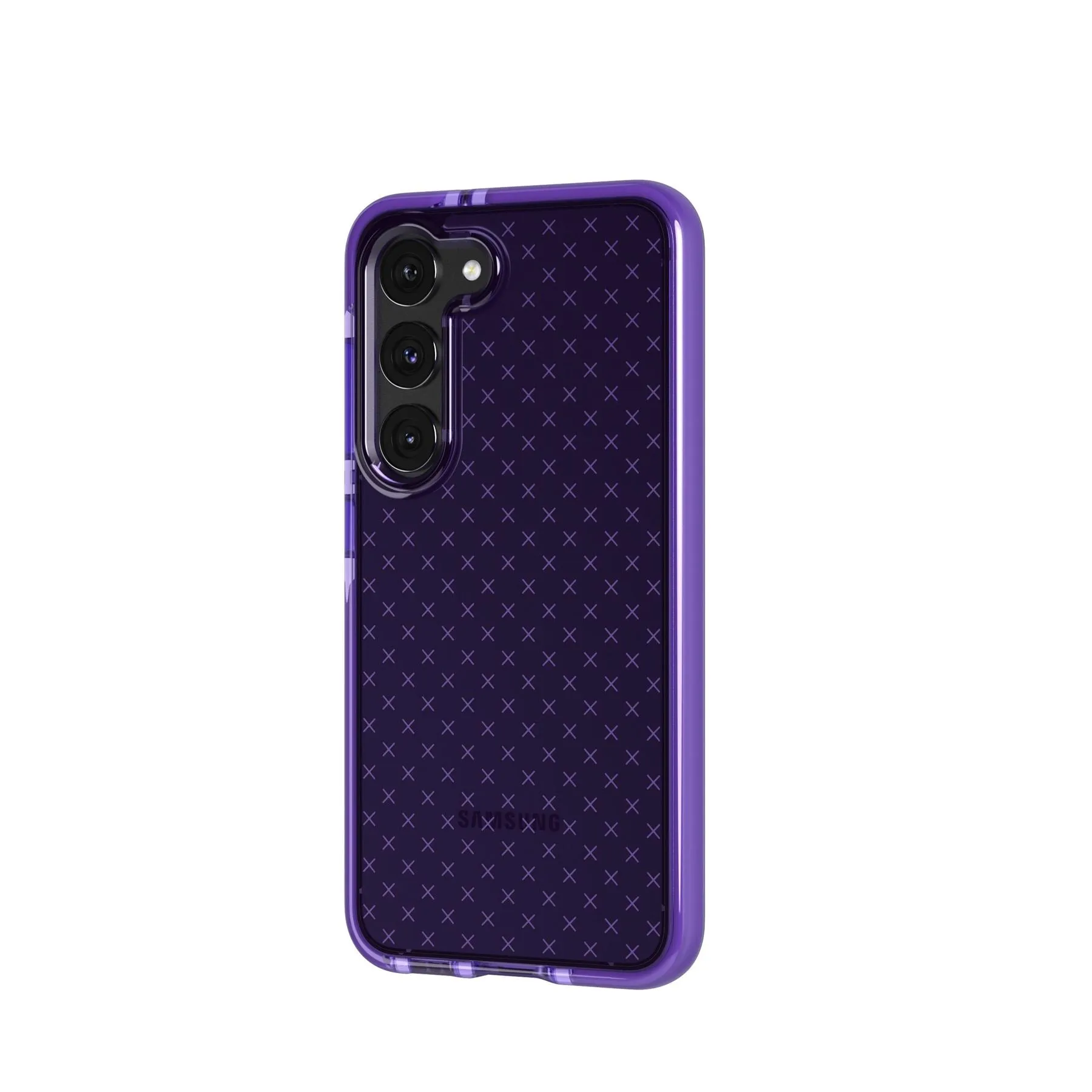 Flash Sale! EvoCheck - Samsung Galaxy S23 Case - Digi Purple  Stylish & Comfortable