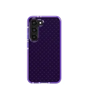 Flash Sale! EvoCheck - Samsung Galaxy S23 Case - Digi Purple  Stylish & Comfortable