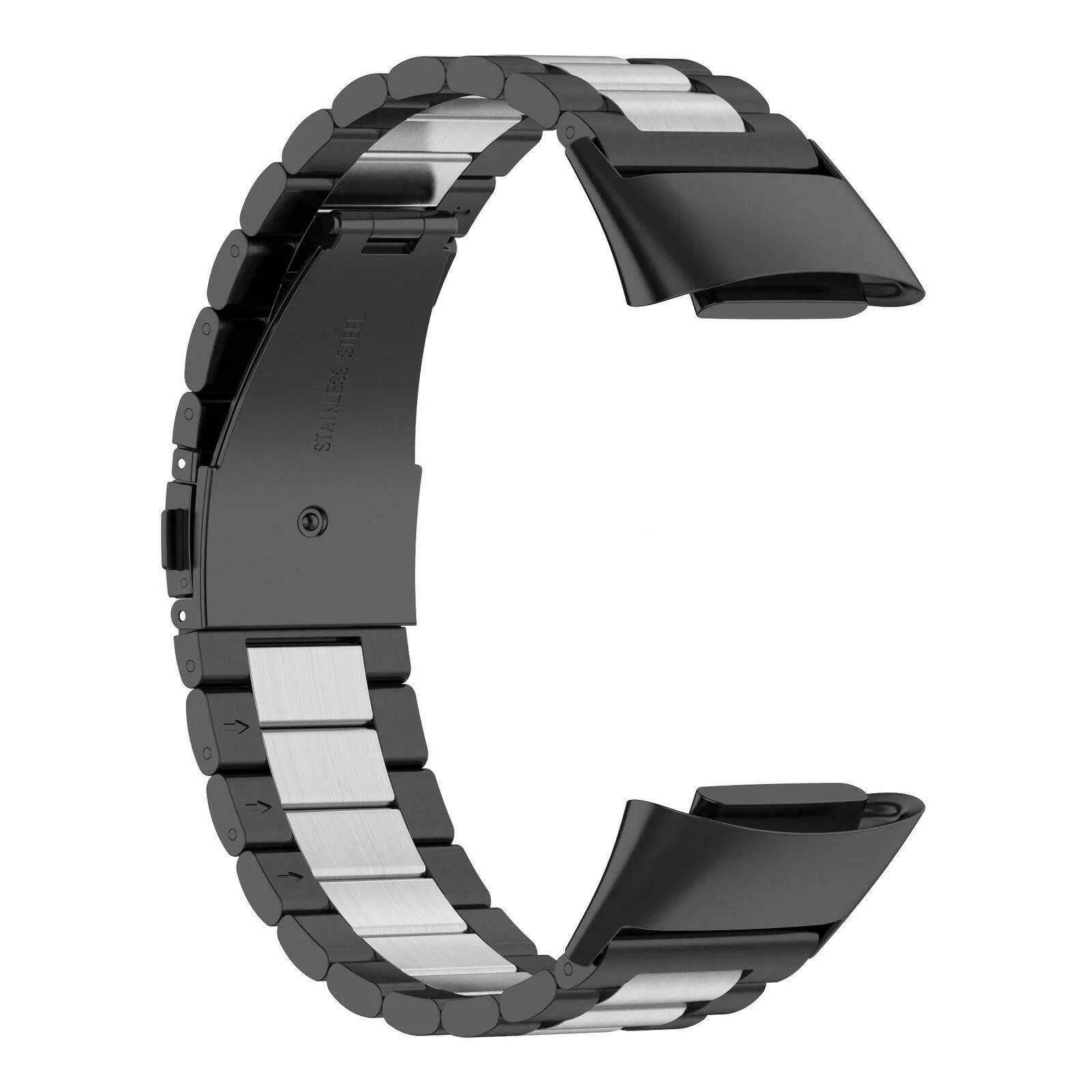 Flash Sale! Fitbit Charge 6 Steel Strap (Black/Silver)  Ends Soon!