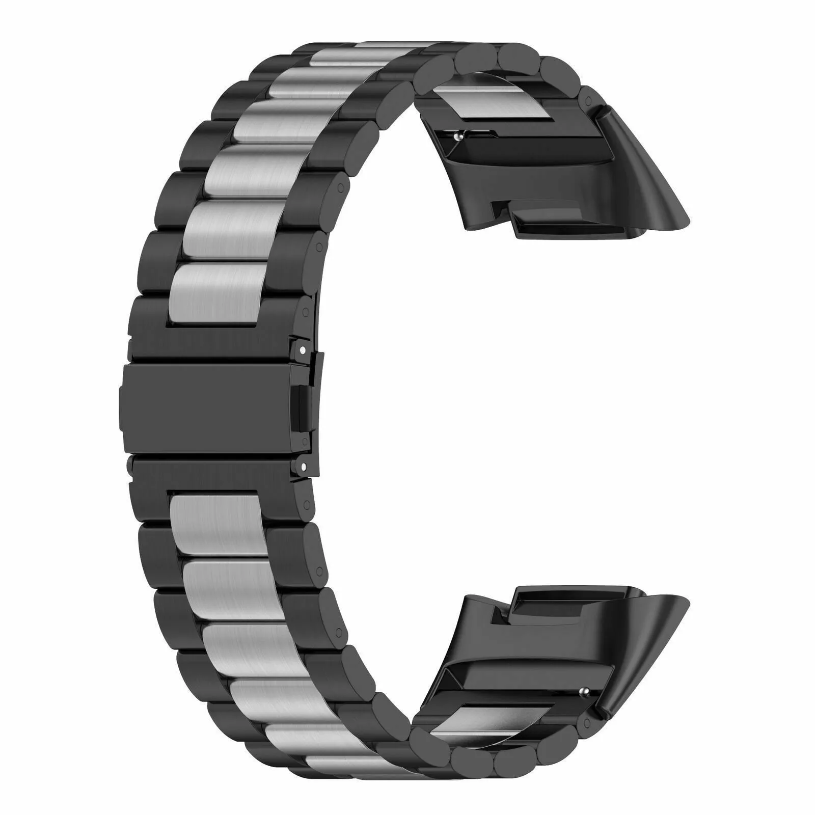 Flash Sale! Fitbit Charge 6 Steel Strap (Black/Silver)  Ends Soon!