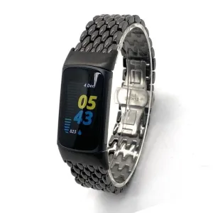 Flash Sale! Fitbit Charge 6 Steel Strap Dragon (Black)  Limited Release!