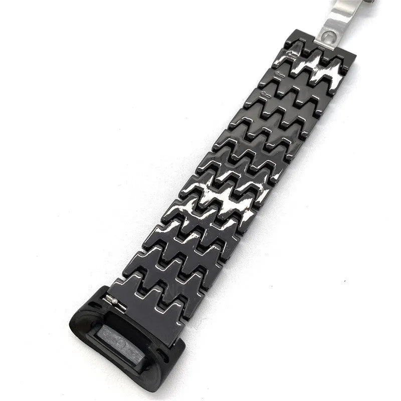 Flash Sale! Fitbit Charge 6 Steel Strap Dragon (Black)  Limited Release!