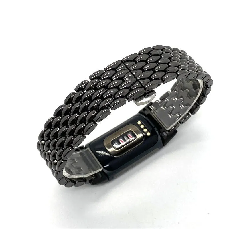 Flash Sale! Fitbit Charge 6 Steel Strap Dragon (Black)  Limited Release!