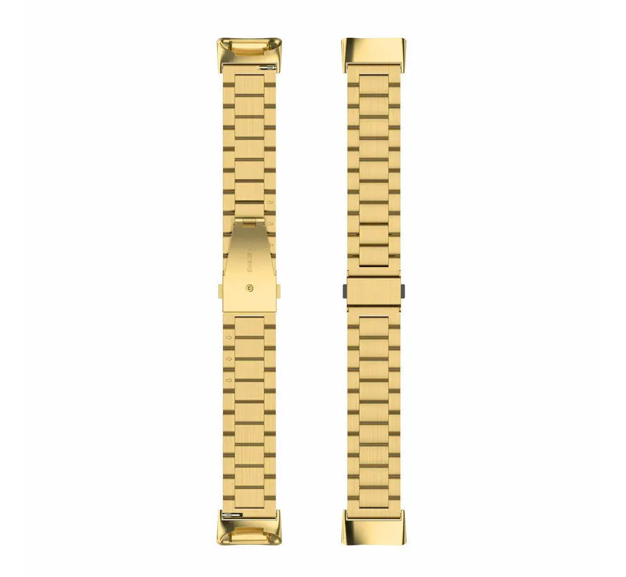 Flash Sale! Fitbit Charge 6 Steel Strap (Gold)  Today Only!