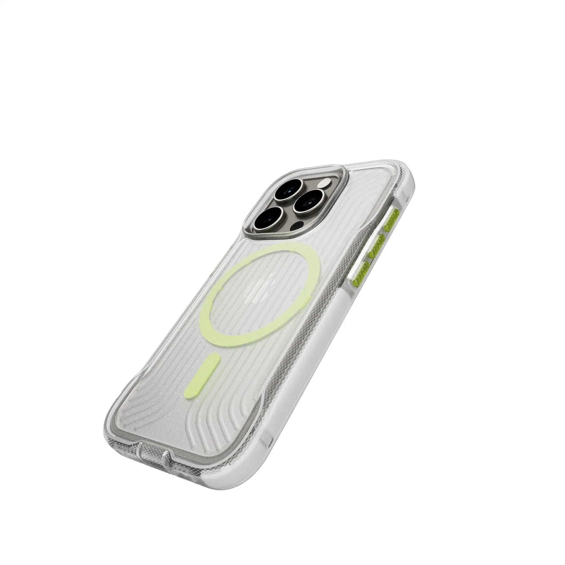 Flash Sale! FlexPro - Apple iPhone 15 Pro Case MagSafe Compatible - Clear Glow in the Dark  Going Fast!