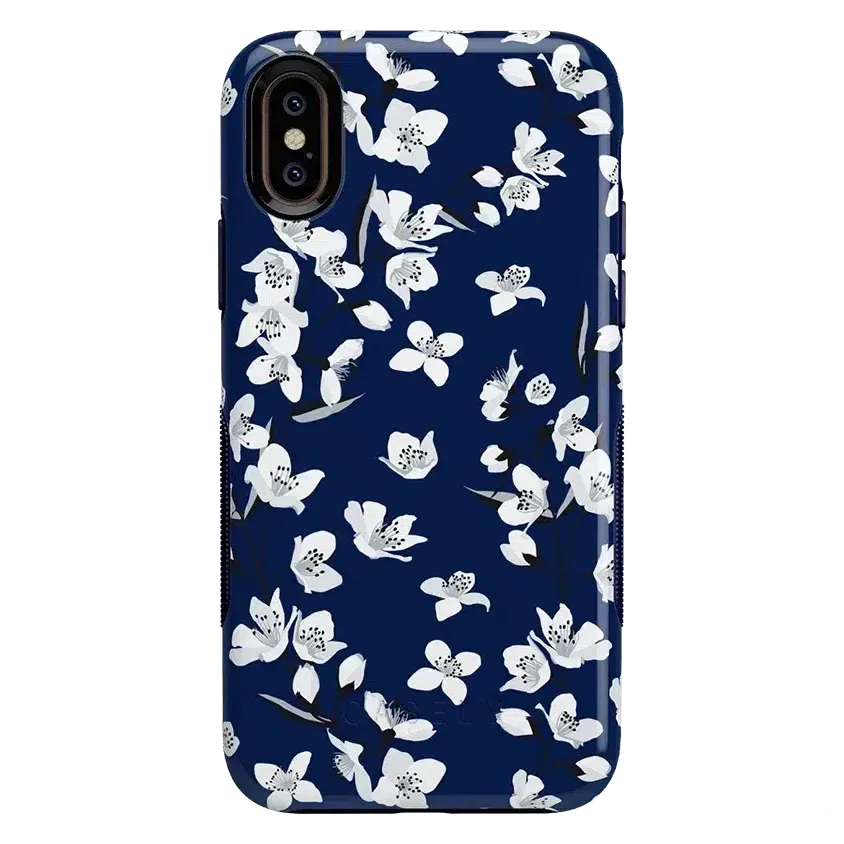 Flash Sale Floral Forest | Navy Cherry Blossom Floral Case  Almost Sold Out!