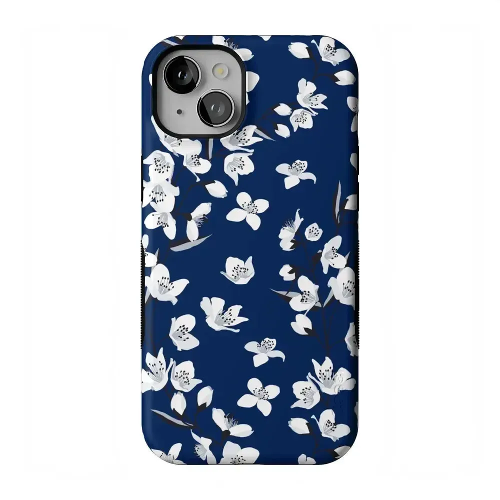 Flash Sale Floral Forest | Navy Cherry Blossom Floral Case  Almost Sold Out!