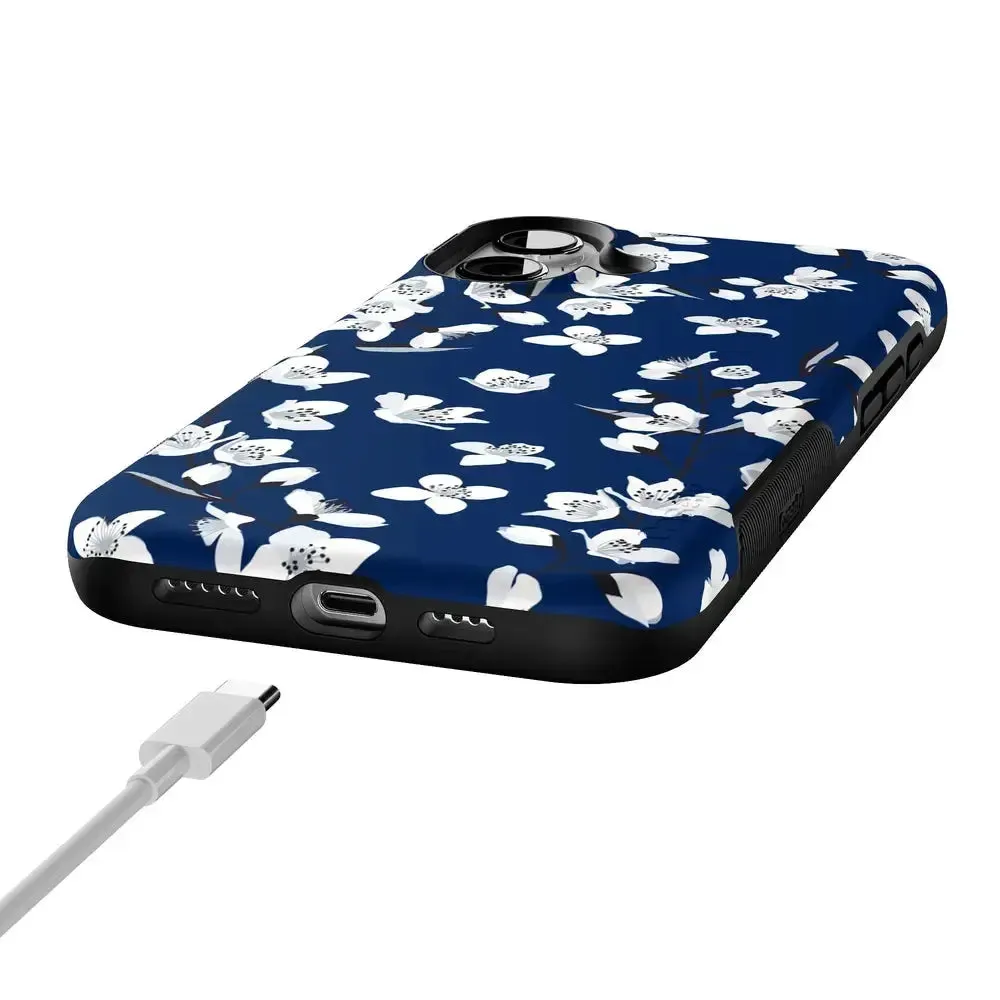 Flash Sale Floral Forest | Navy Cherry Blossom Floral Case  Almost Sold Out!