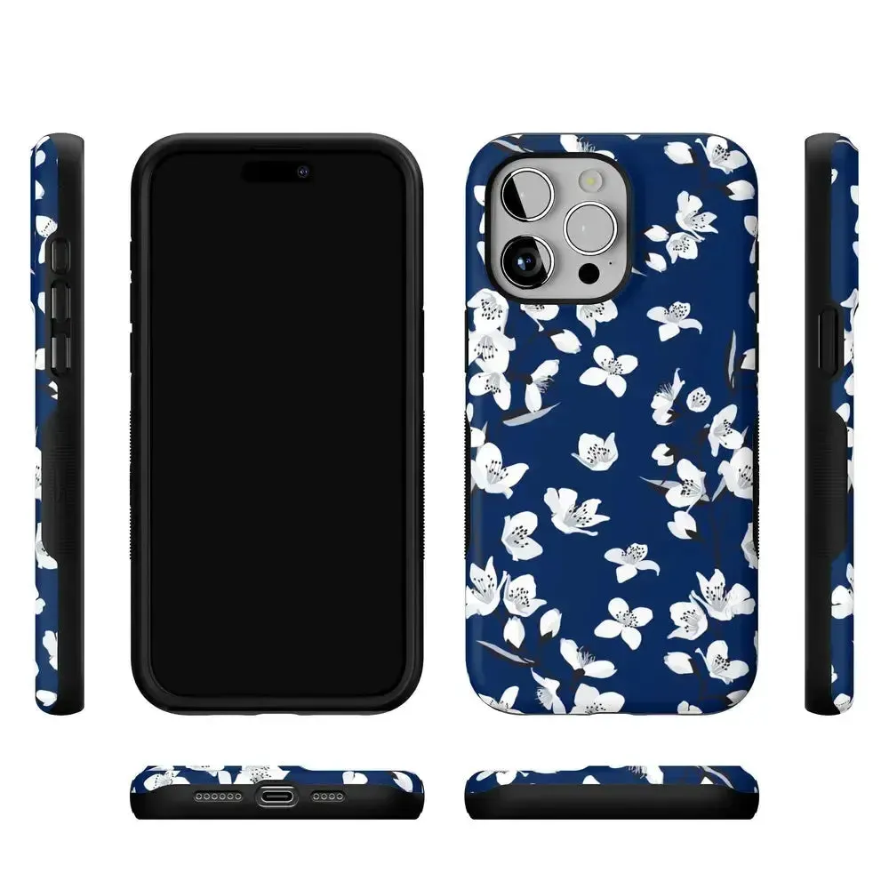 Flash Sale Floral Forest | Navy Cherry Blossom Floral Case  Almost Sold Out!