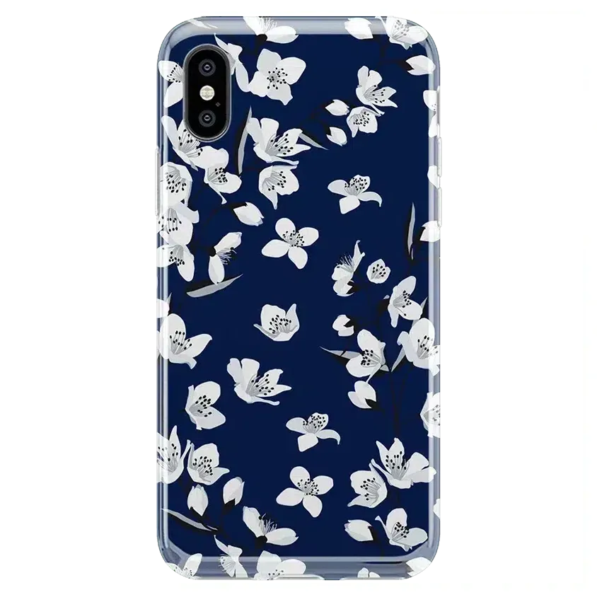 Flash Sale Floral Forest | Navy Cherry Blossom Floral Case  Almost Sold Out!