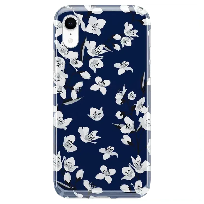 Flash Sale Floral Forest | Navy Cherry Blossom Floral Case  Almost Sold Out!