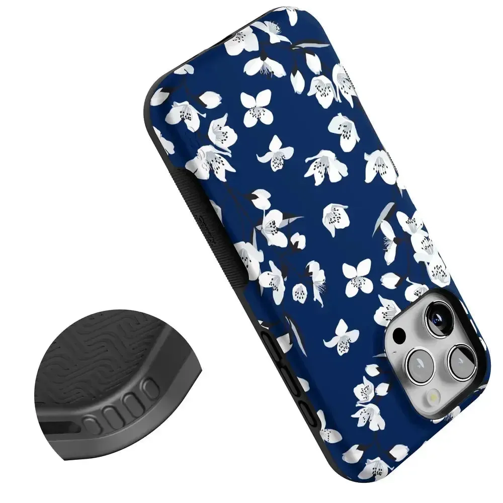 Flash Sale Floral Forest | Navy Cherry Blossom Floral Case  Almost Sold Out!