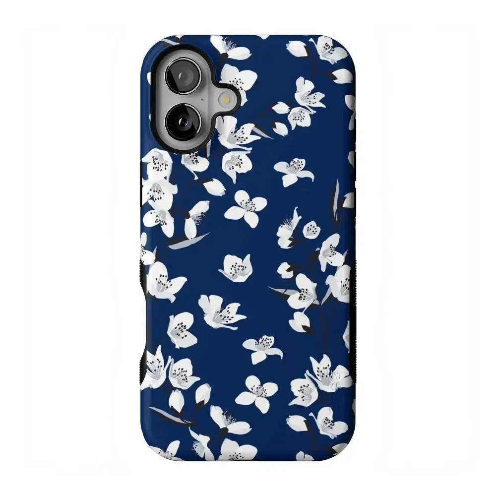 Flash Sale Floral Forest | Navy Cherry Blossom Floral Case  Almost Sold Out!