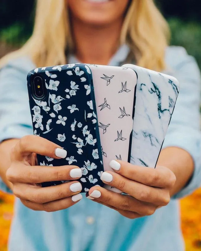 Flash Sale Floral Forest | Navy Cherry Blossom Floral Case  Almost Sold Out!